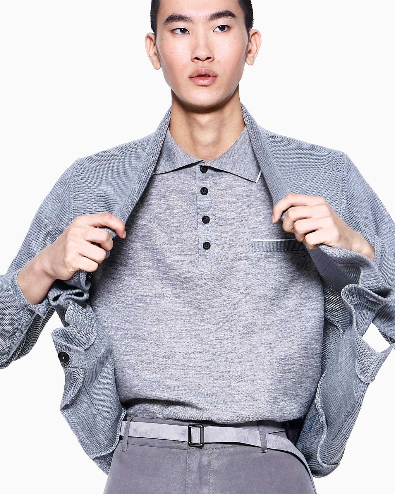 Poloshirt aus Kaschmir und Seide Folie 4