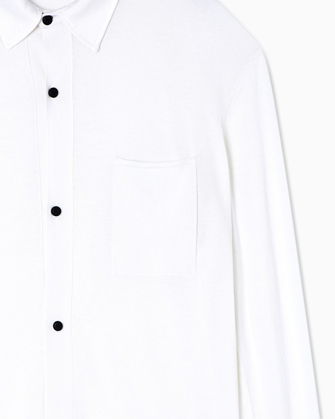 シャツ シルクニット スライドする 5