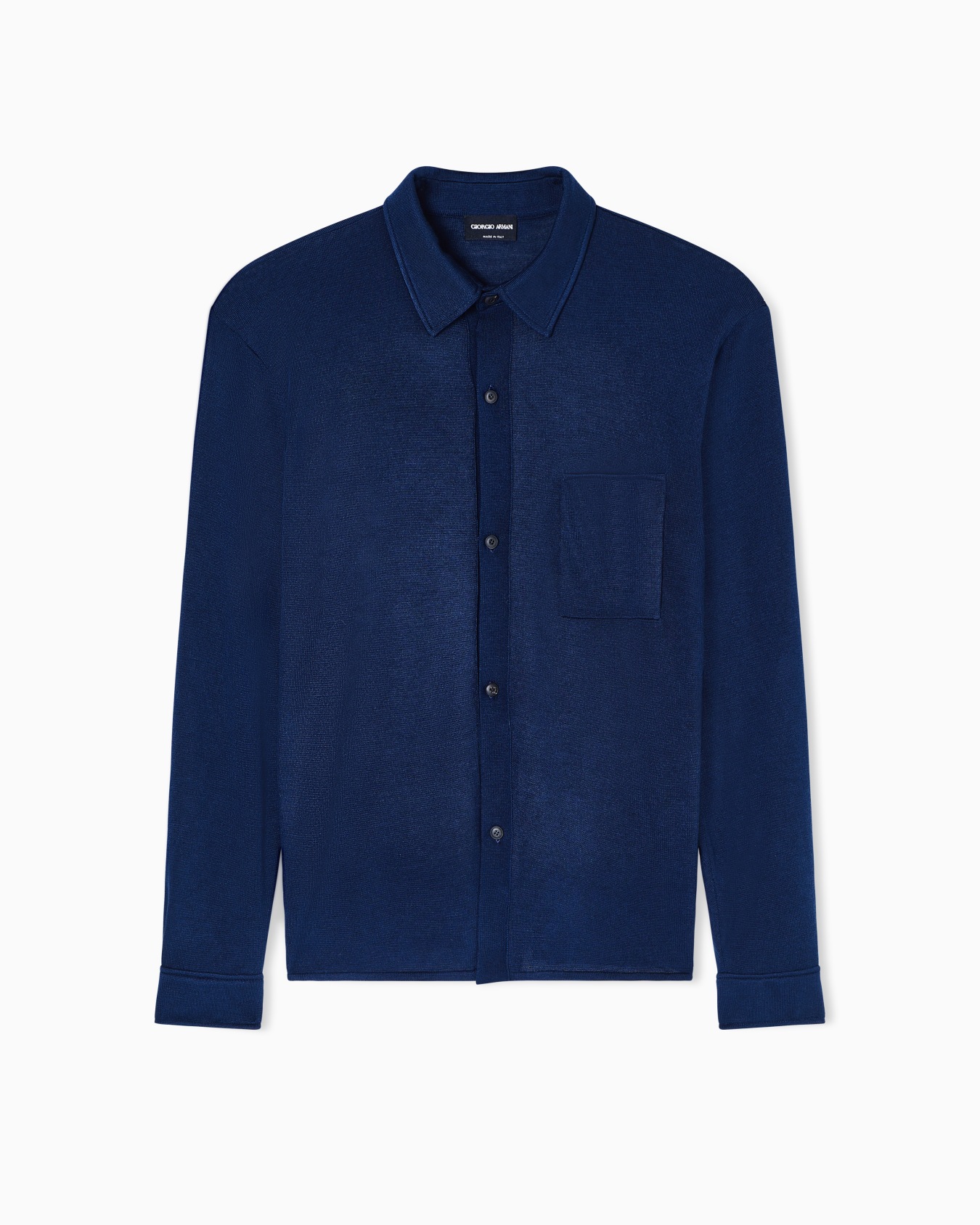 シャツ シルクニット スライドする 0