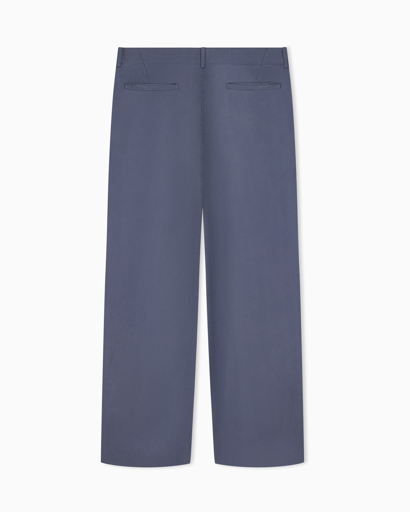 Flat-front trousers in lightweight satin 슬라이드 2