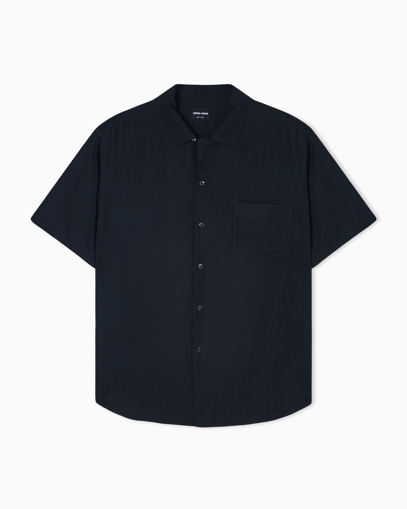 Camicia a maniche corte in misto viscosa ASV Slide 0