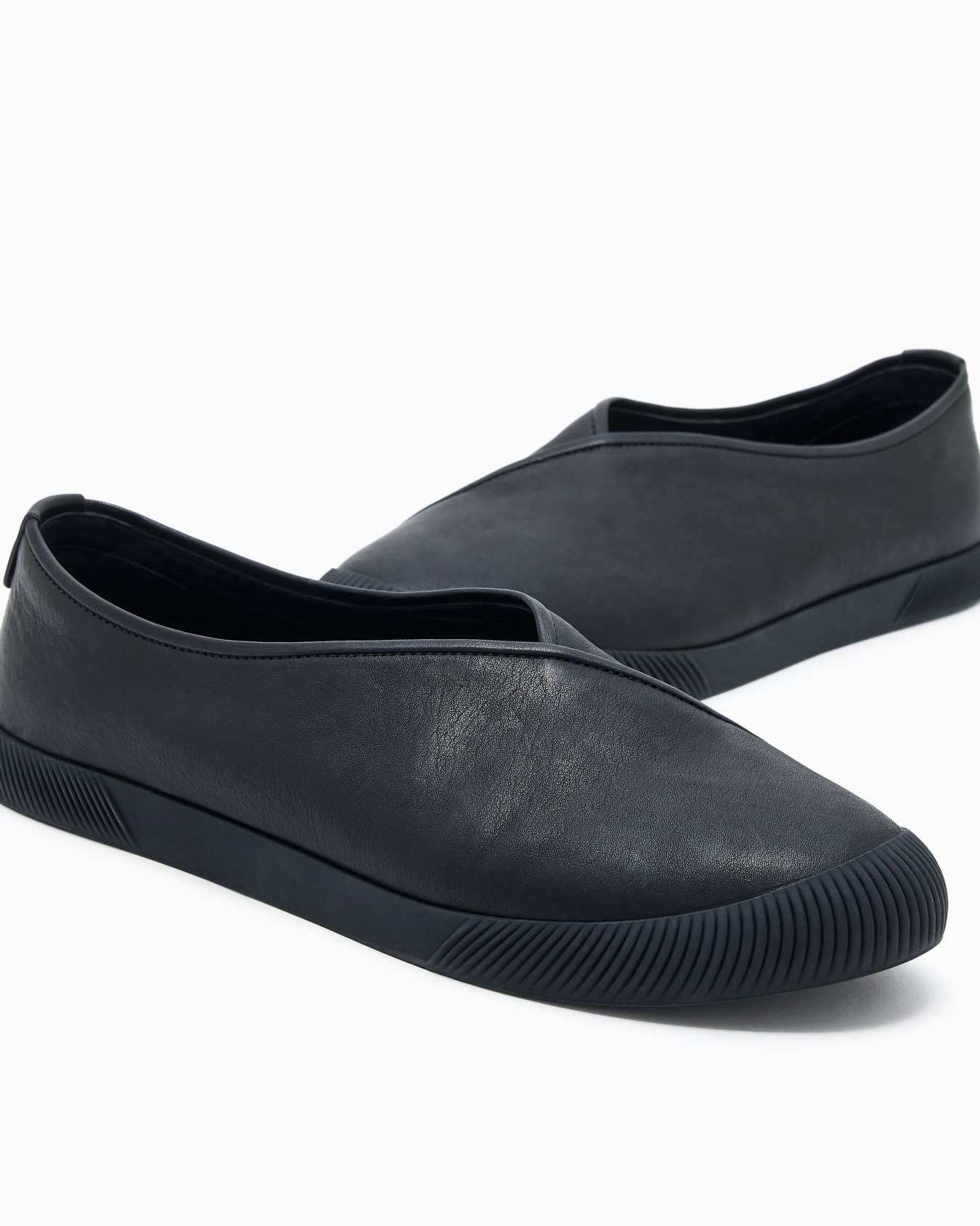 Zapatos sin cordones de piel Diapositiva 4