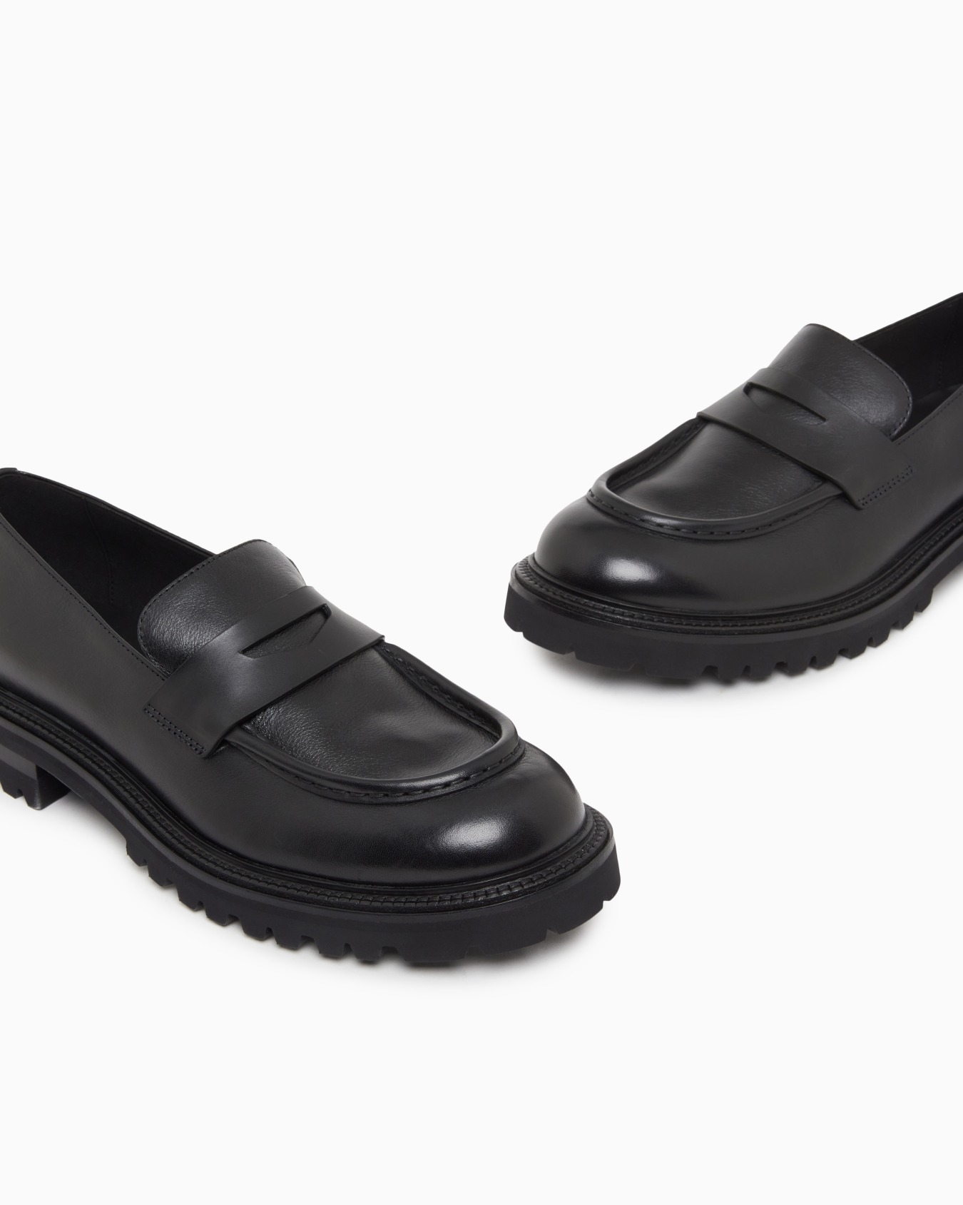 Nappa leather loafers Slide 4