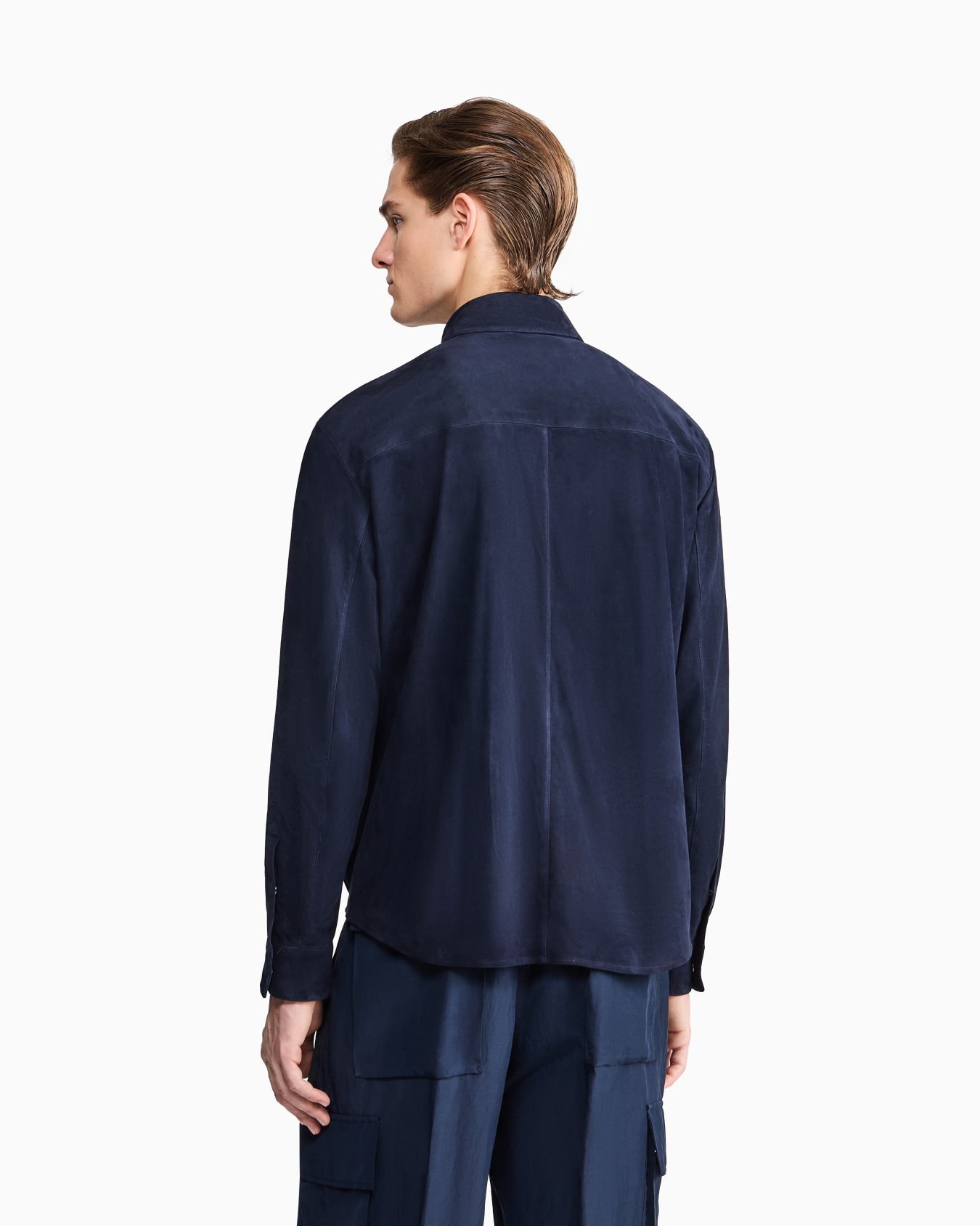 ASV lambskin suede shirt jacket Slide 2