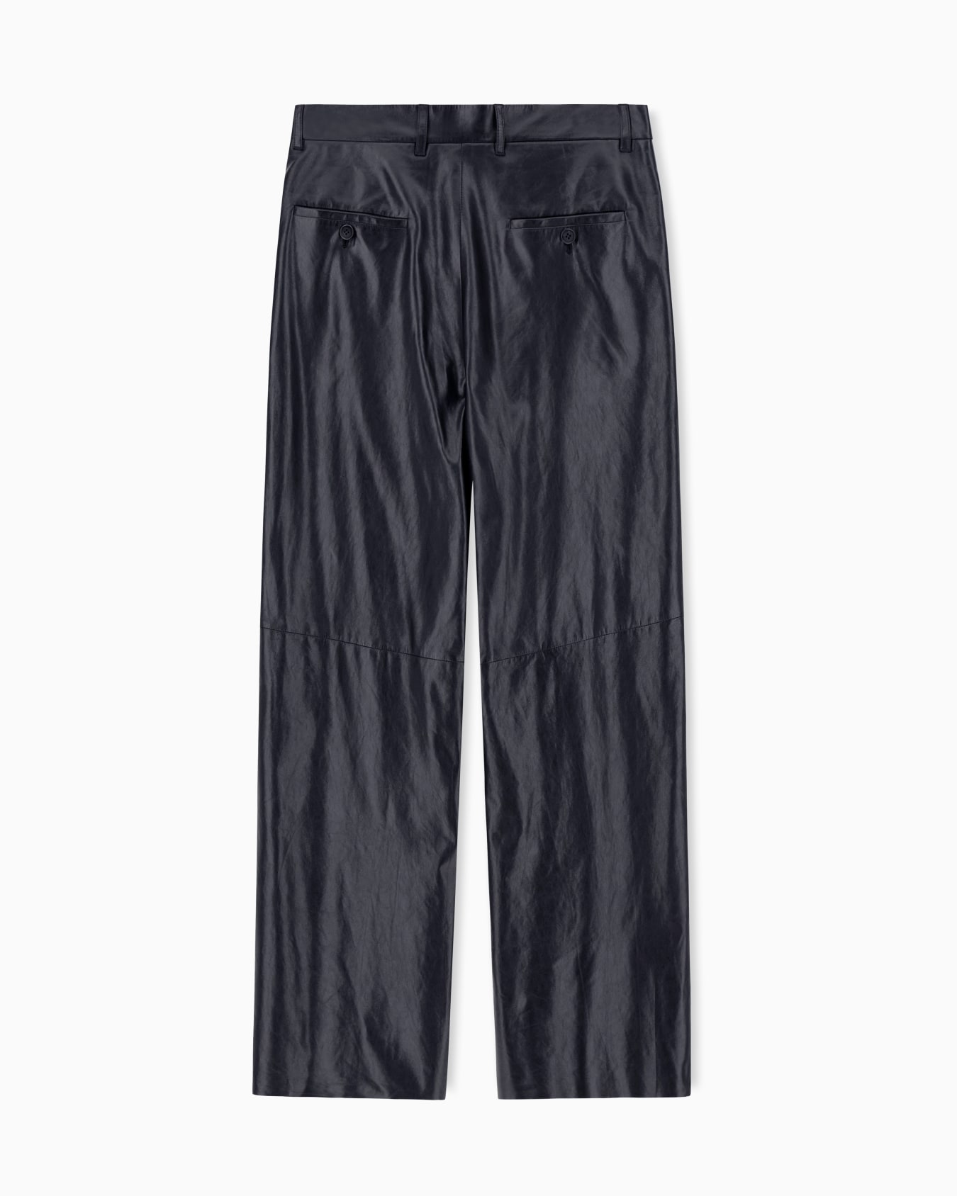 Nappa lambskin pleated trousers Slide 3