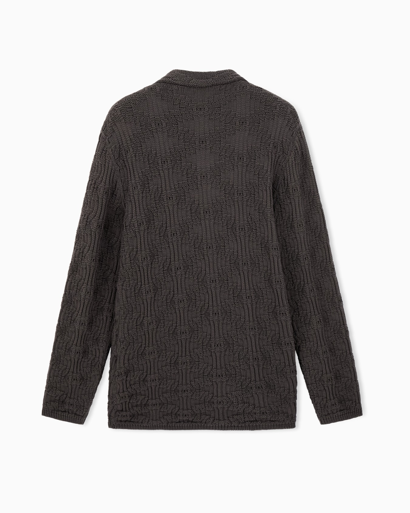 Cotton-blend cardigan jacket Slide 3