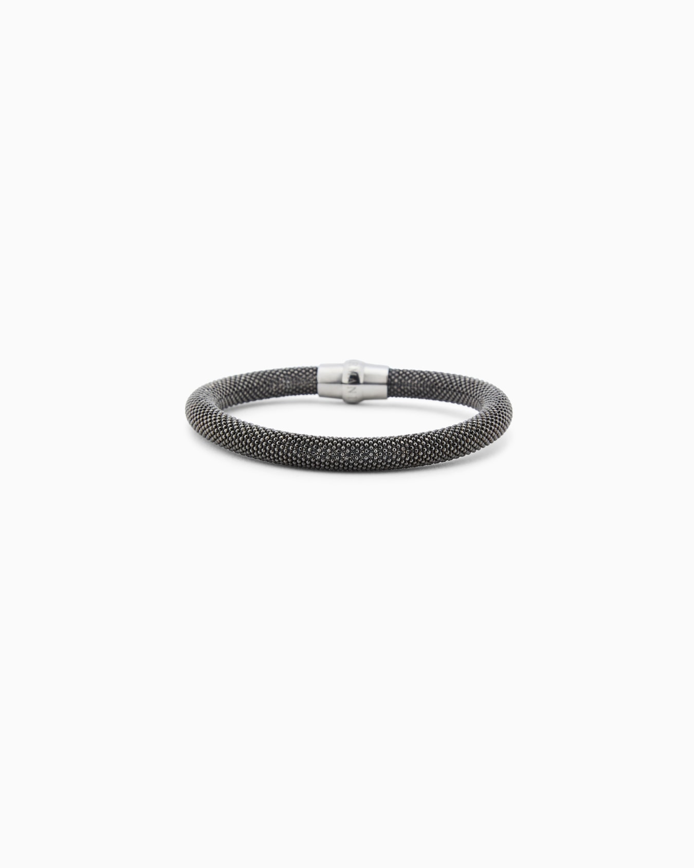 Tubular silver bracelet  Slide 0