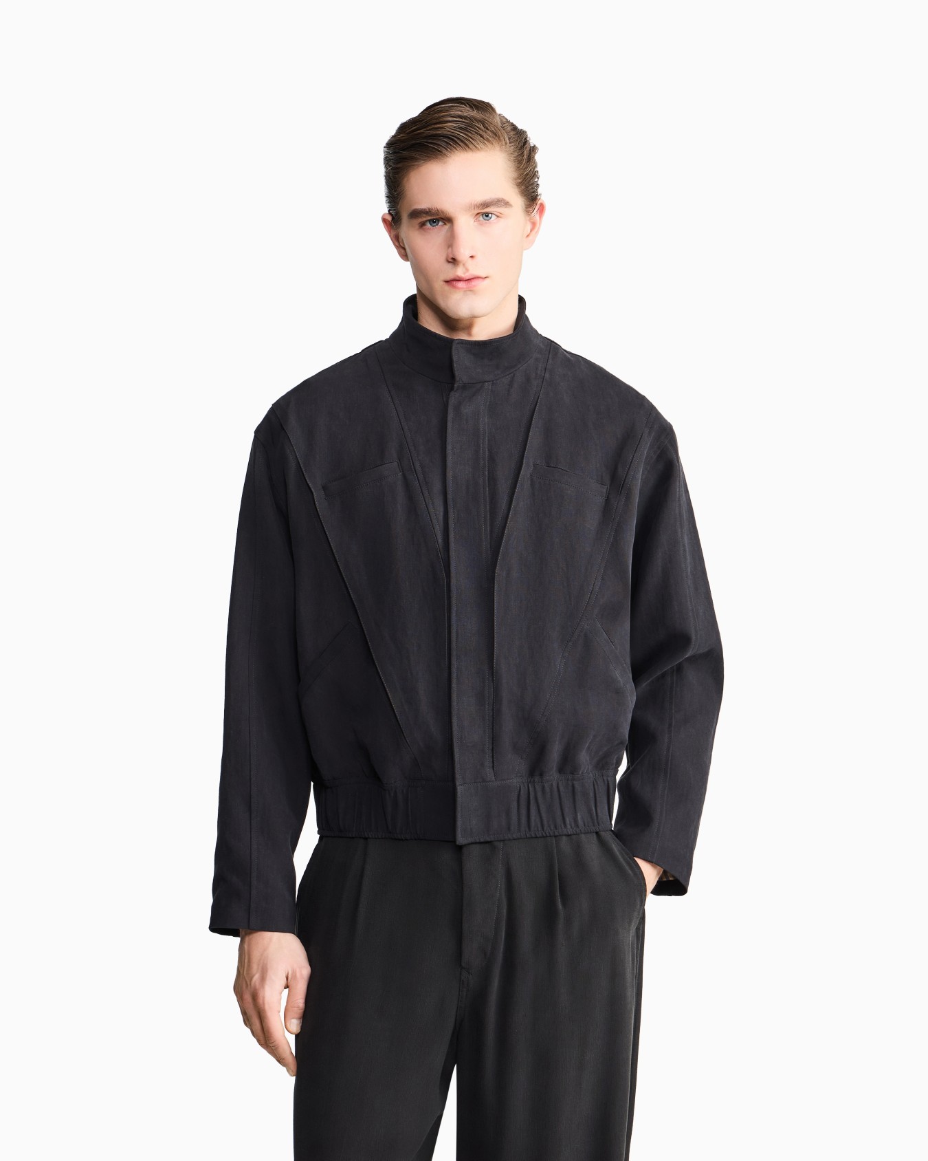 Hemp blouson Slide 3