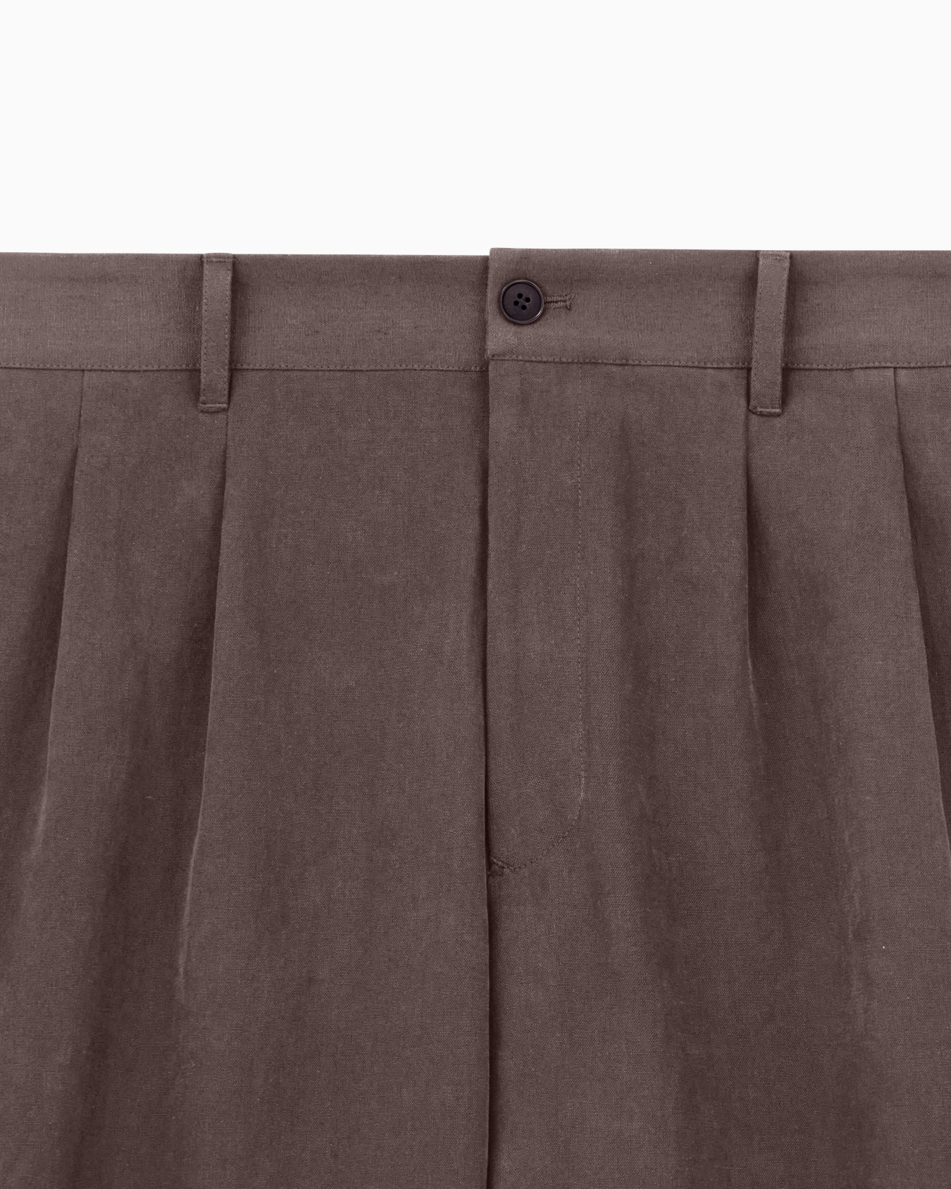 Double-pleat trousers in hemp Slide 4