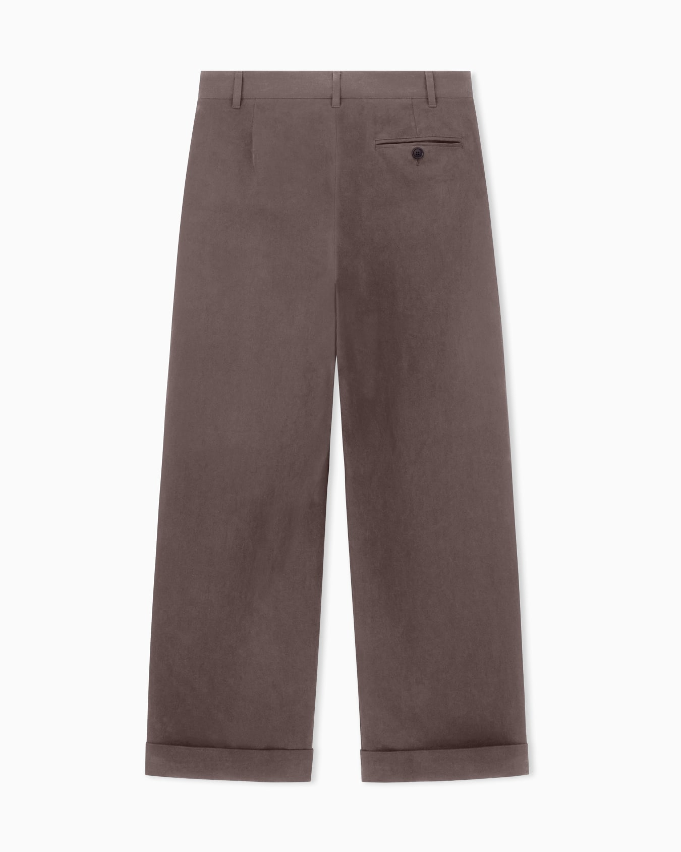 Double-pleat trousers in hemp Slide 3