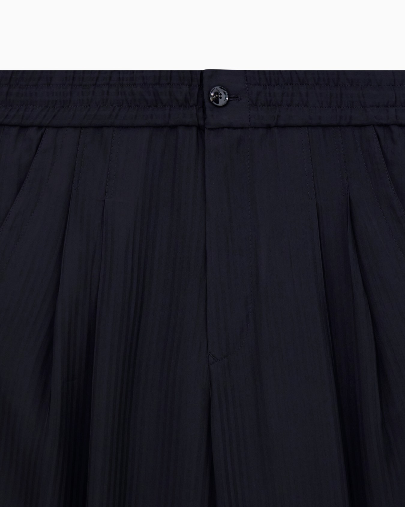 Chevron viscose twill two-pleat trousers Slide 4