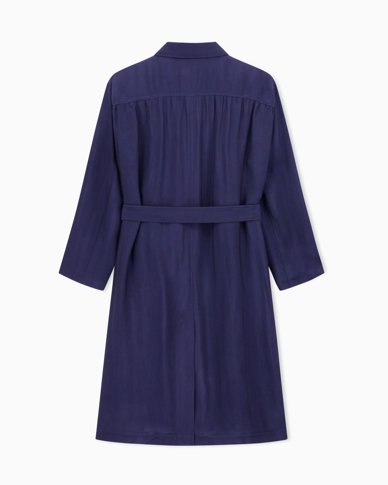 Trench in viscosa con motivo chevron Slide 3