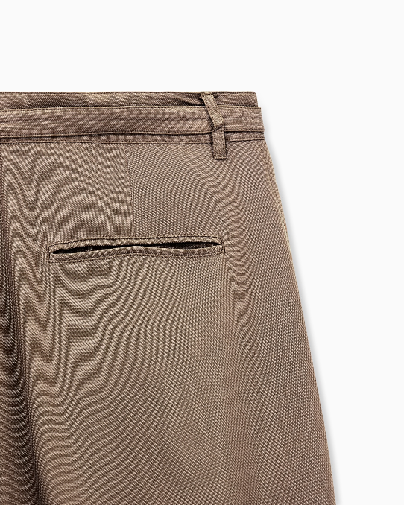 ASV シングルタックパンツ キュプラ バスケット織り スライドする 4