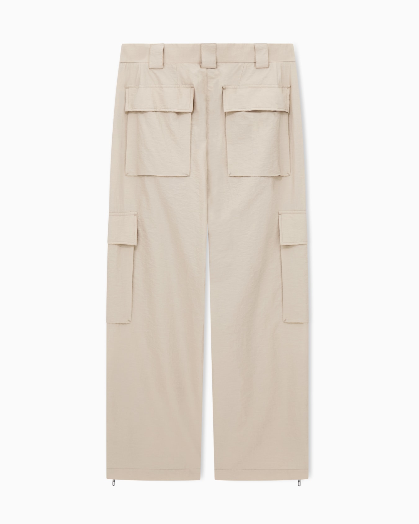 Pantalon cargo en mélange de coton Diapositive 3