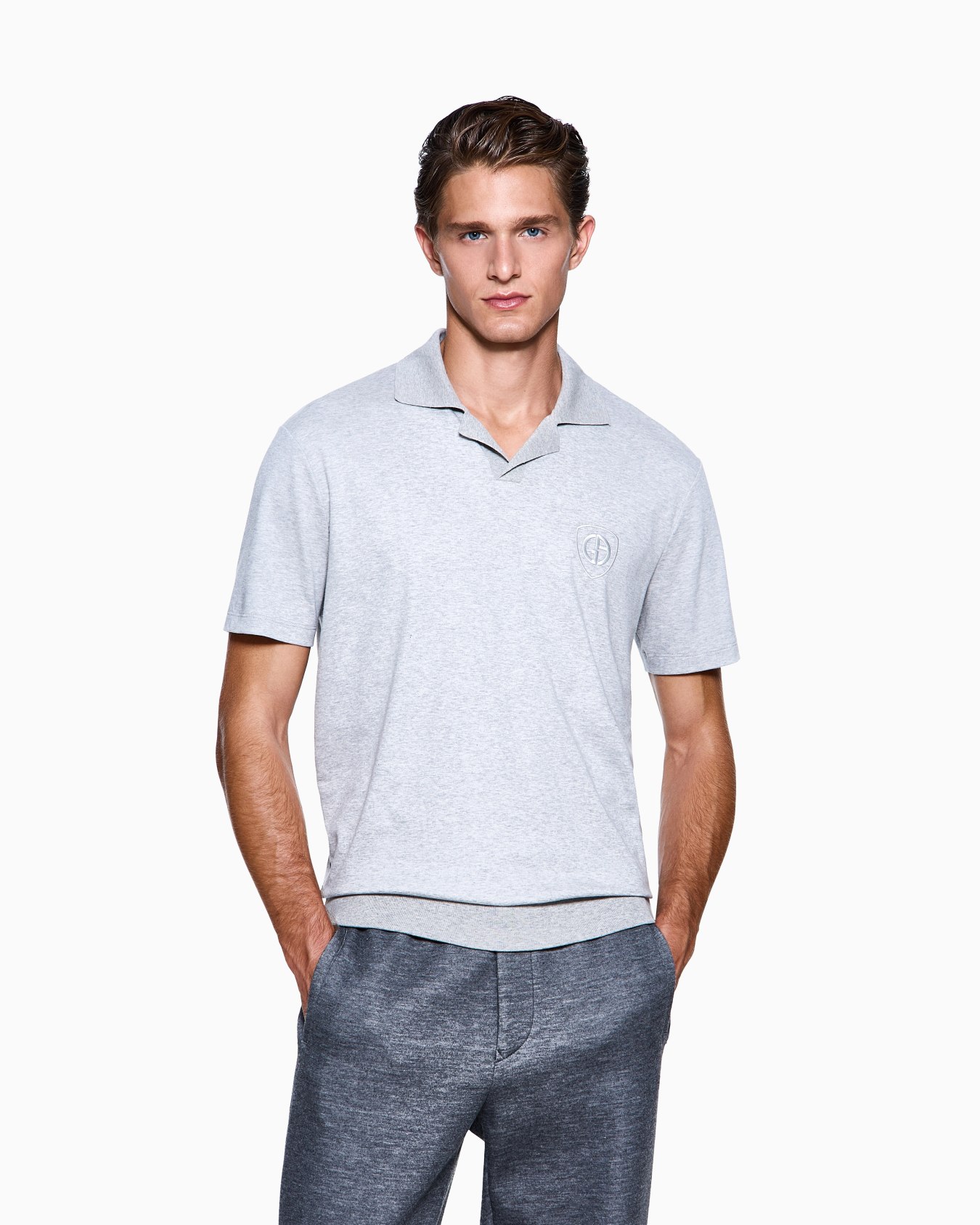 ASV cotton interlock polo shirt Slide 3