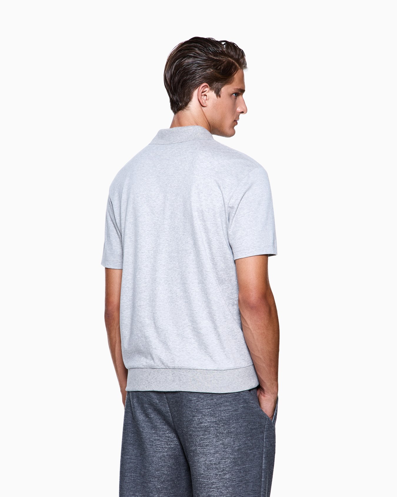 ASV cotton interlock polo shirt Slide 2