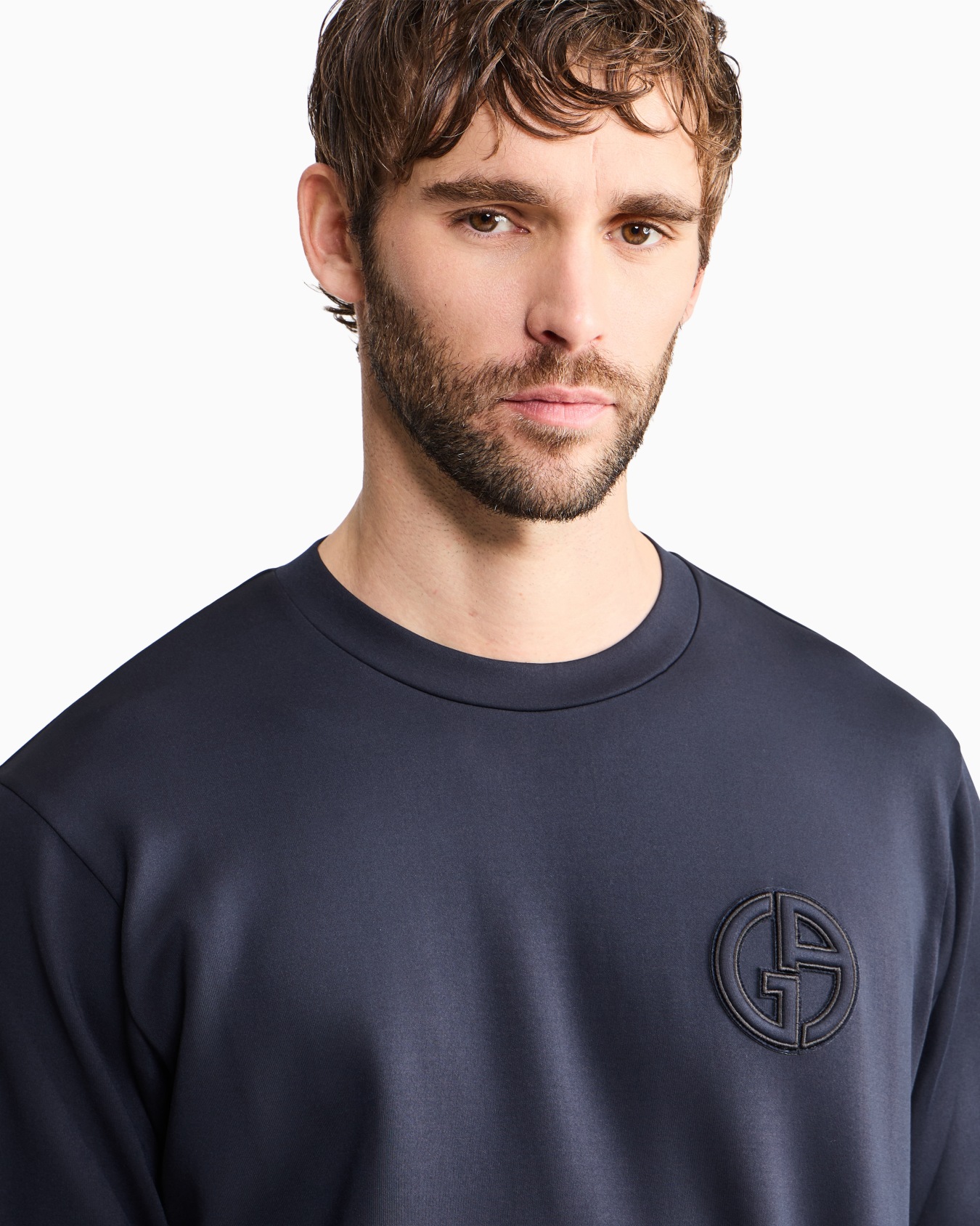 Stretch scuba jersey sweatshirt Slide 4