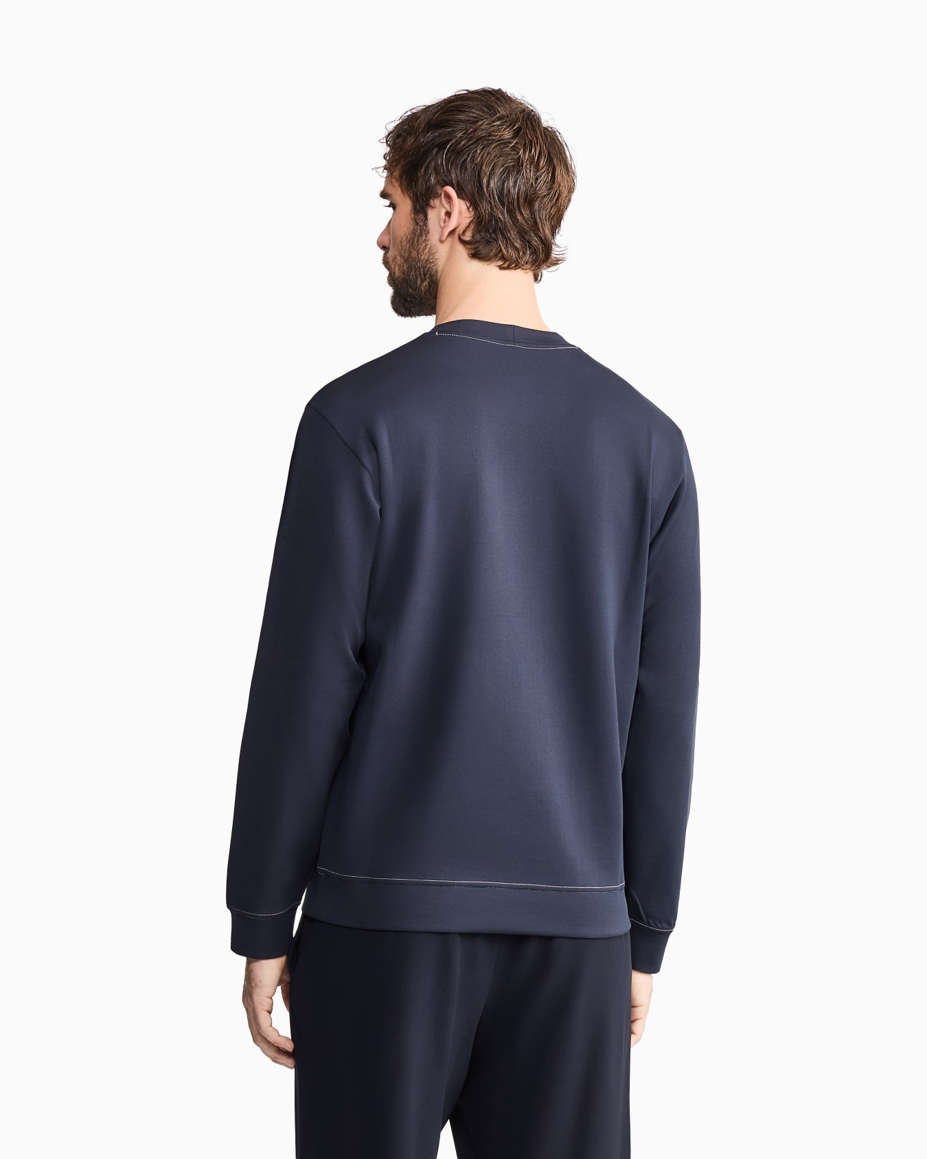 Stretch scuba jersey sweatshirt Slide 2