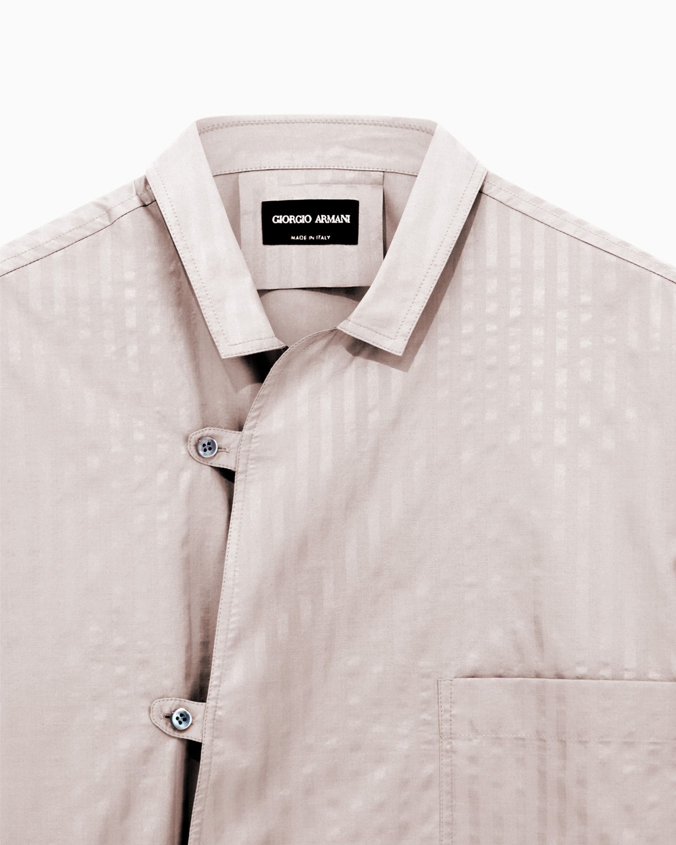 Camicia in cotone e seta Slide 5