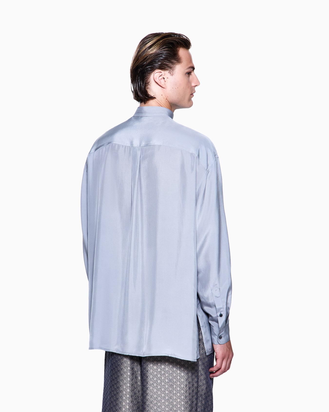 Silk habotai shirt Slide 2