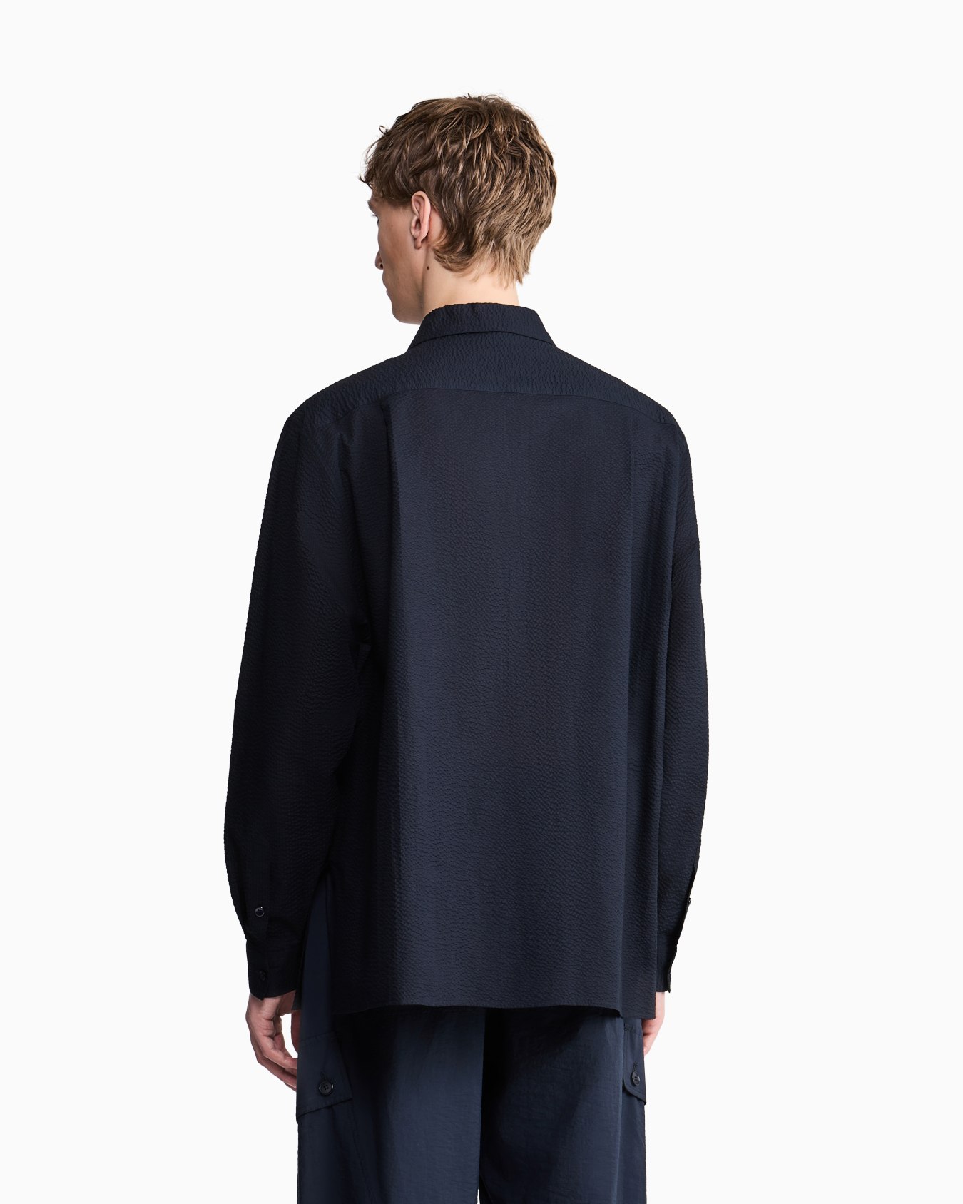 ASV cotton-seersucker shirt with pockets Slide 2