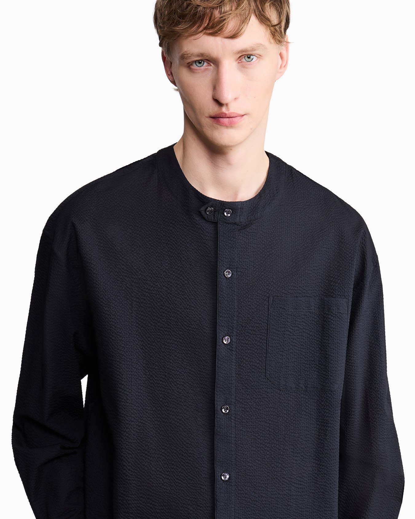 ASV cotton seersucker shirt Slide 4