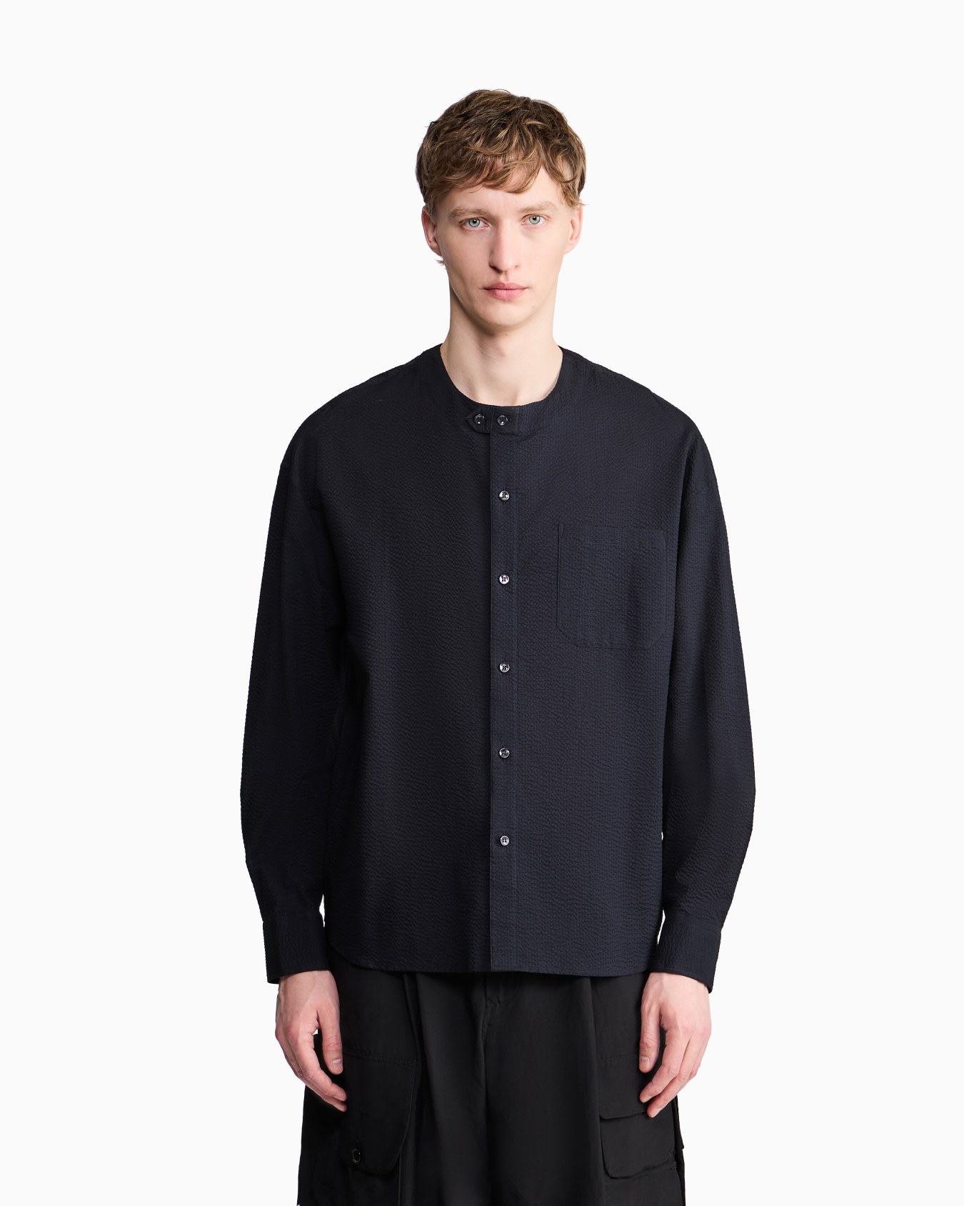 ASV cotton seersucker shirt Slide 3