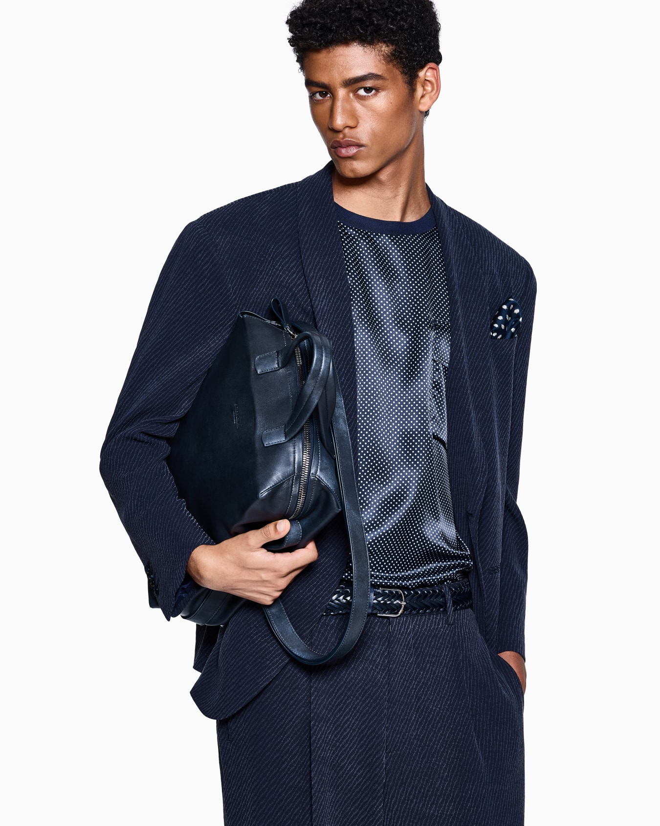 Tブラウス シルク プリント スライドする 3