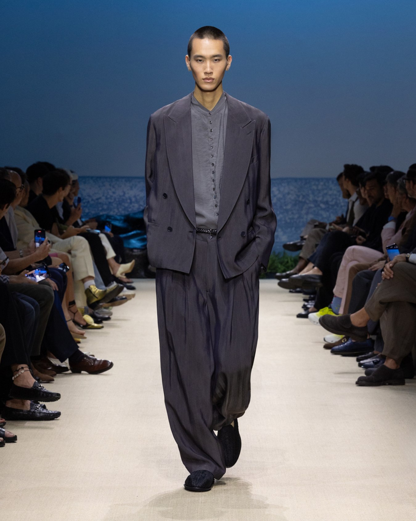 ASV washed silk shirt Slide 1