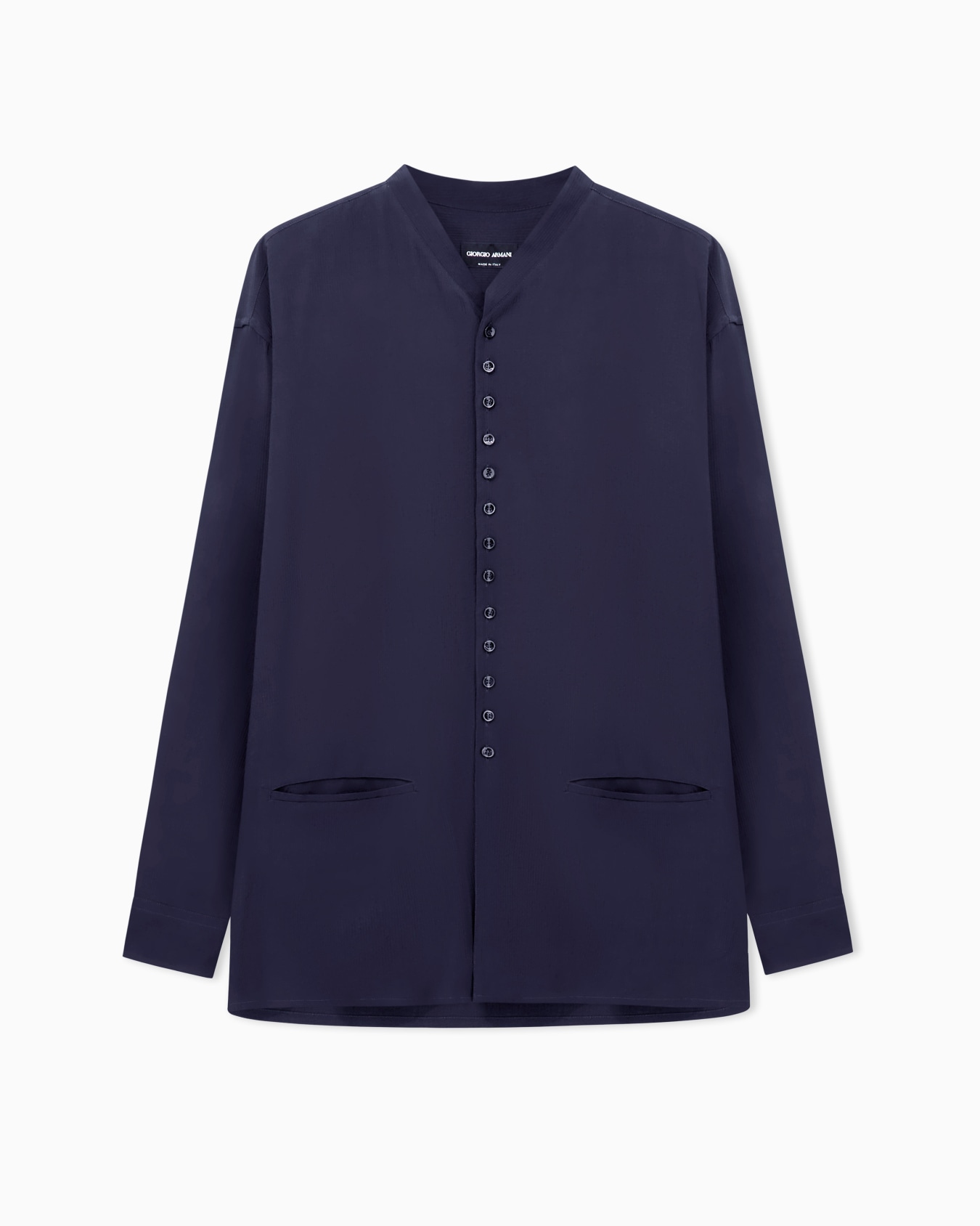 ASV washed silk shirt Folie 0