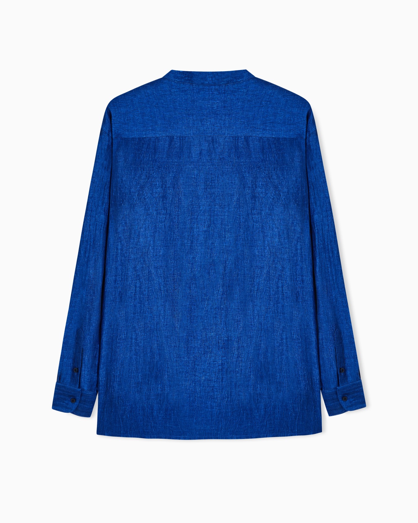 Hemdjacke aus Leinenmischgewebe mit Delavé-Effekt Folie 3