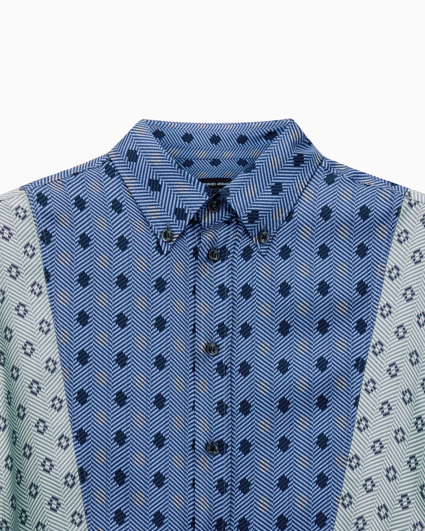 Pure silk twill shirt Slide 5