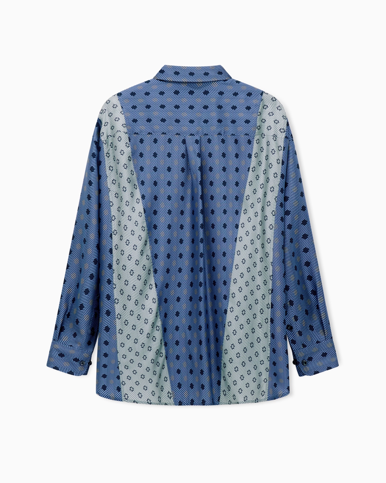 Pure silk twill shirt Slide 3