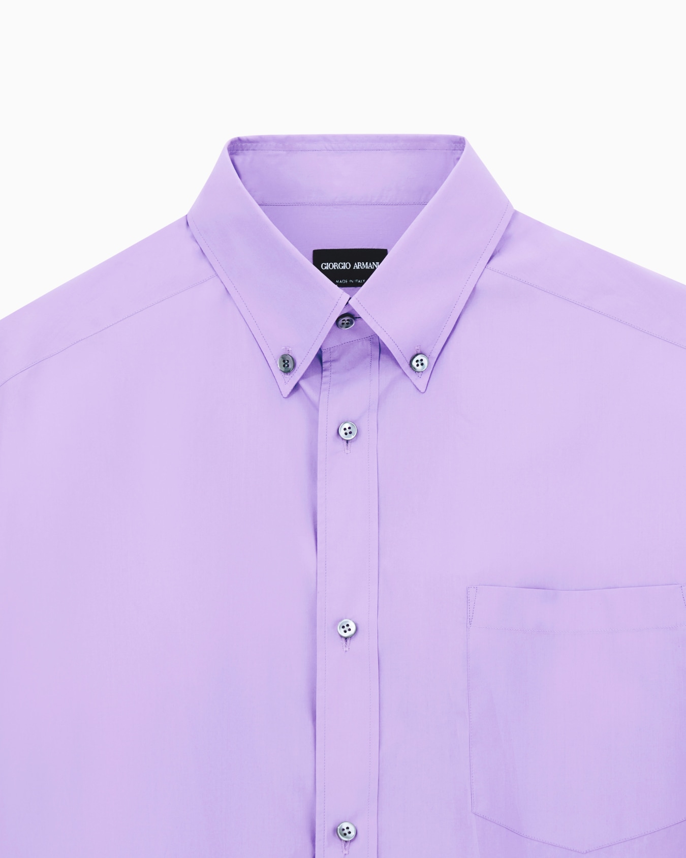 シャツ コットンポプリン スライドする 3