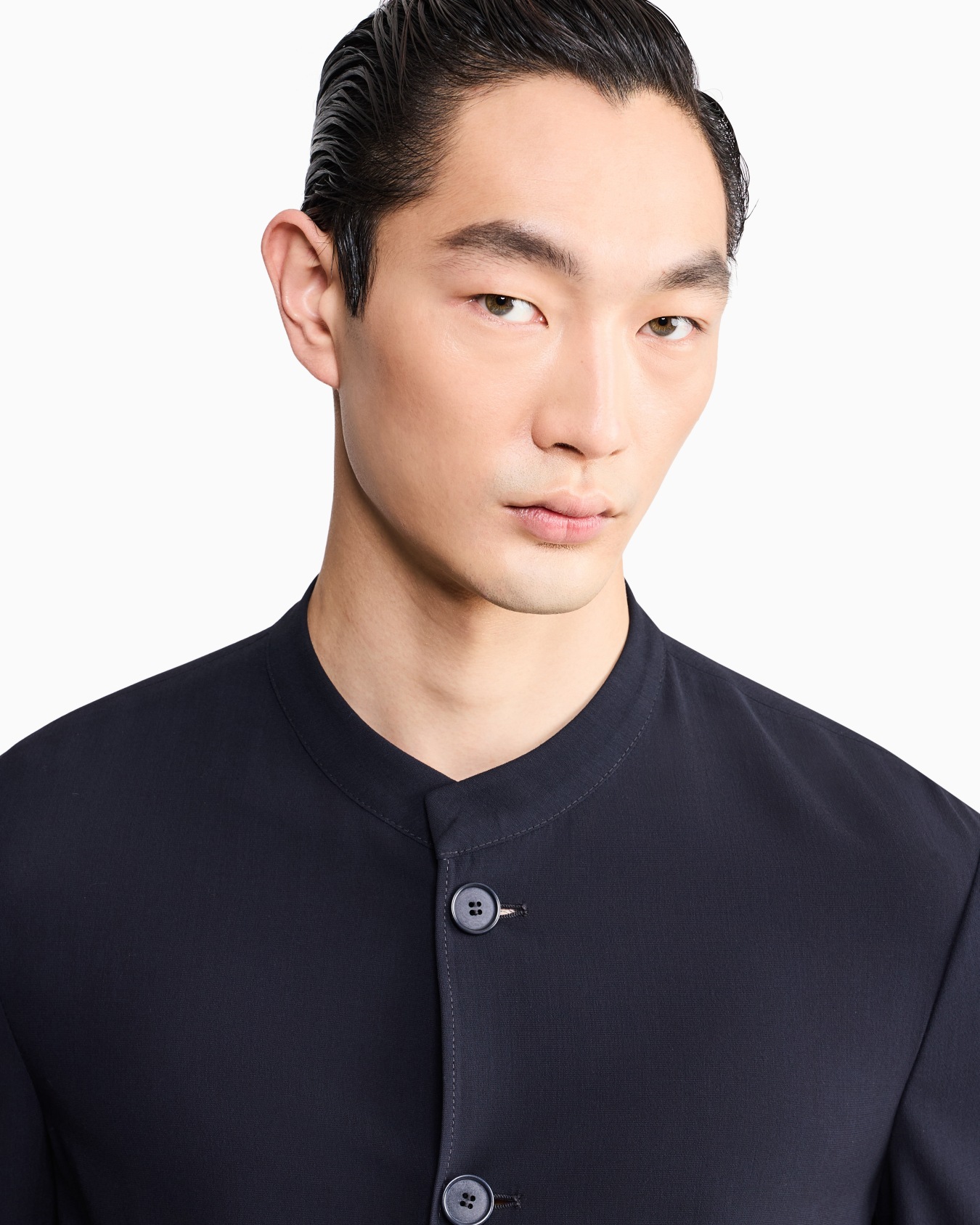 ASV wool crêpe voile single-breasted jacket Slide 4