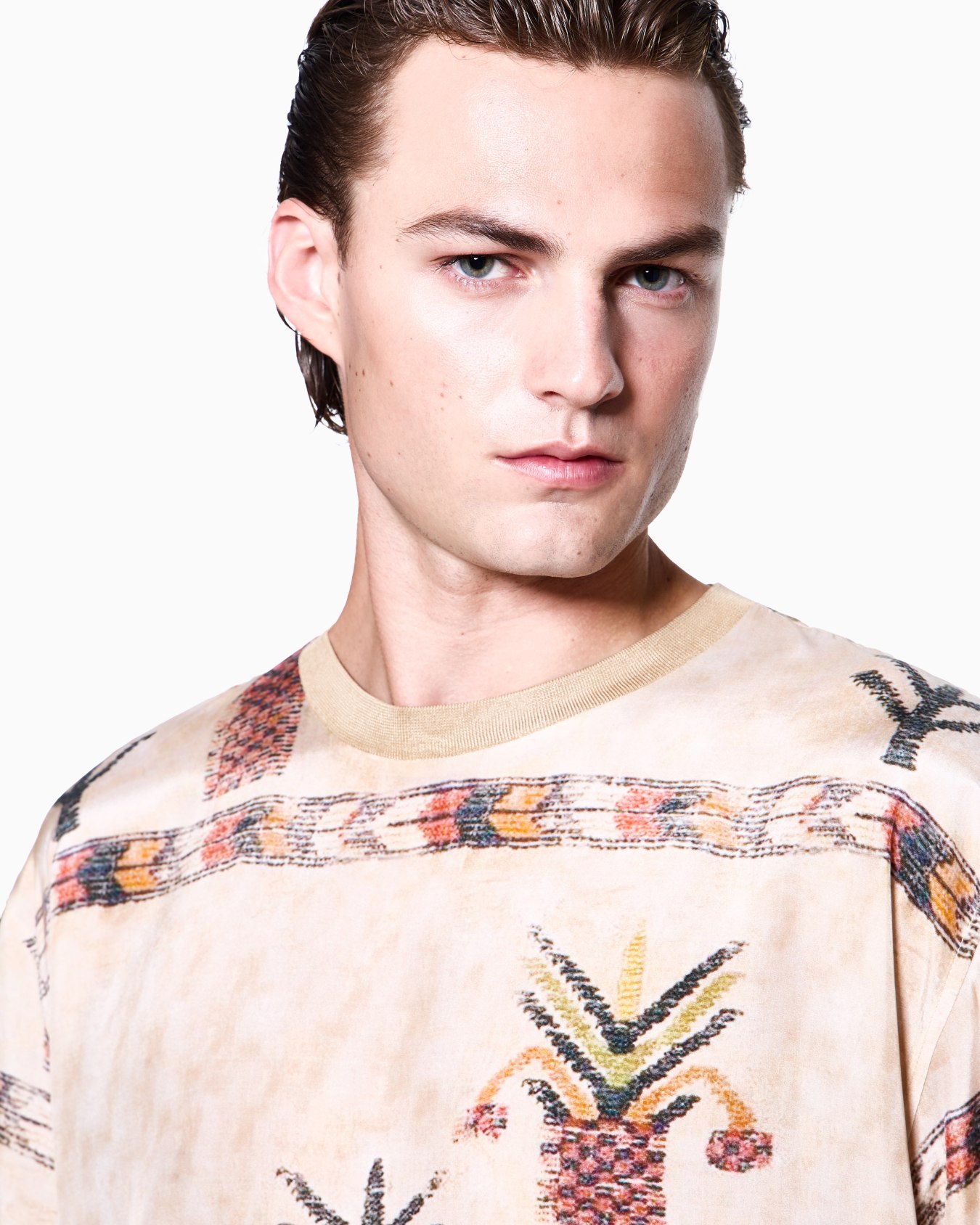 Tシャツ シルク プリント スライドする 4