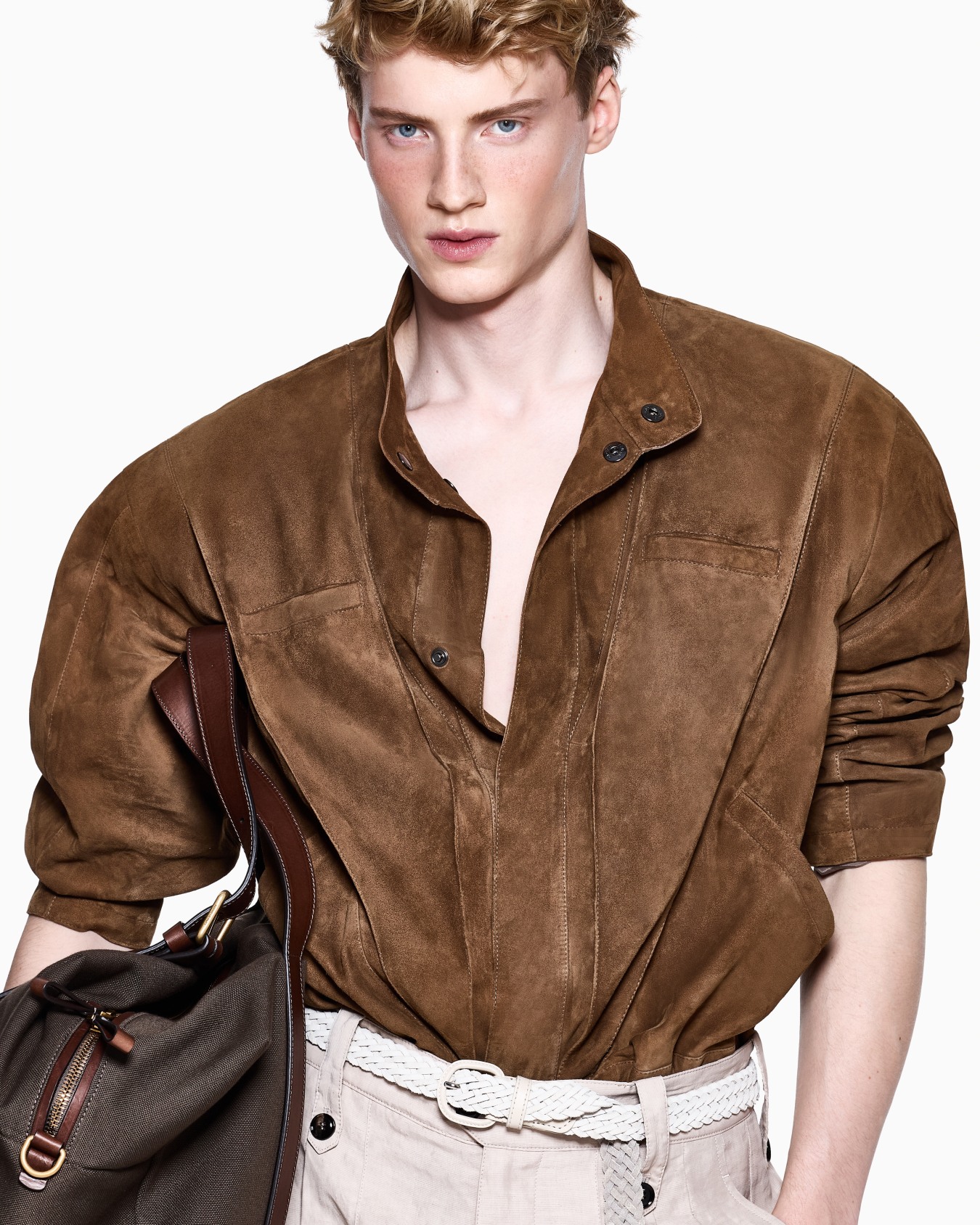 Giacca in suede di agnello Slide 4