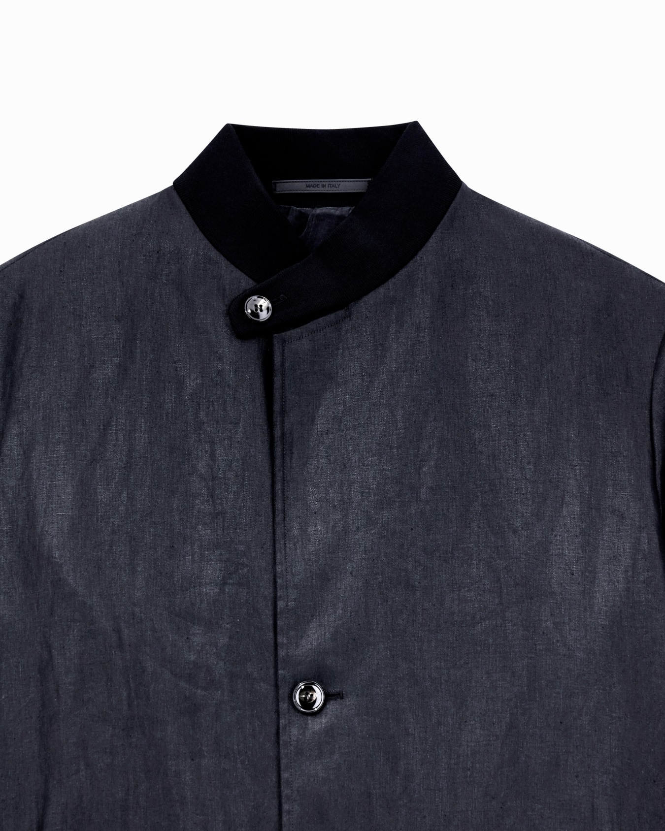 Linen canvas coat Slide 5