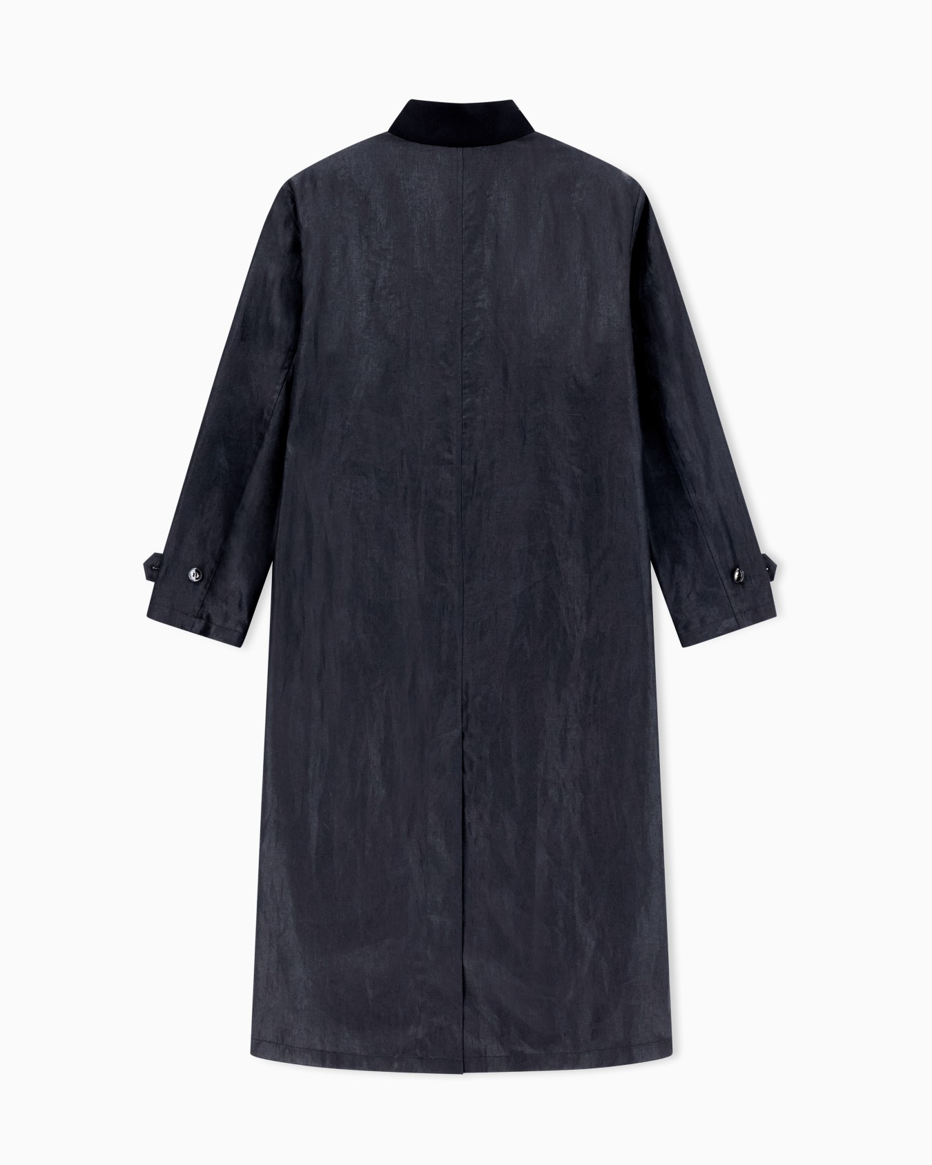 Linen canvas coat Slide 3