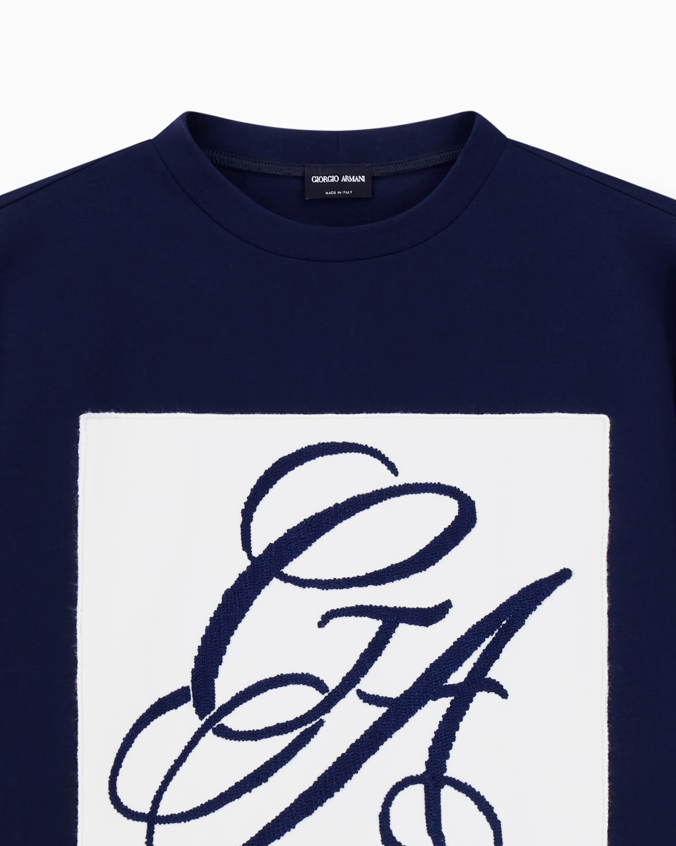 GA Maxi-Logo-T-Shirt aus Jersey Folie 5