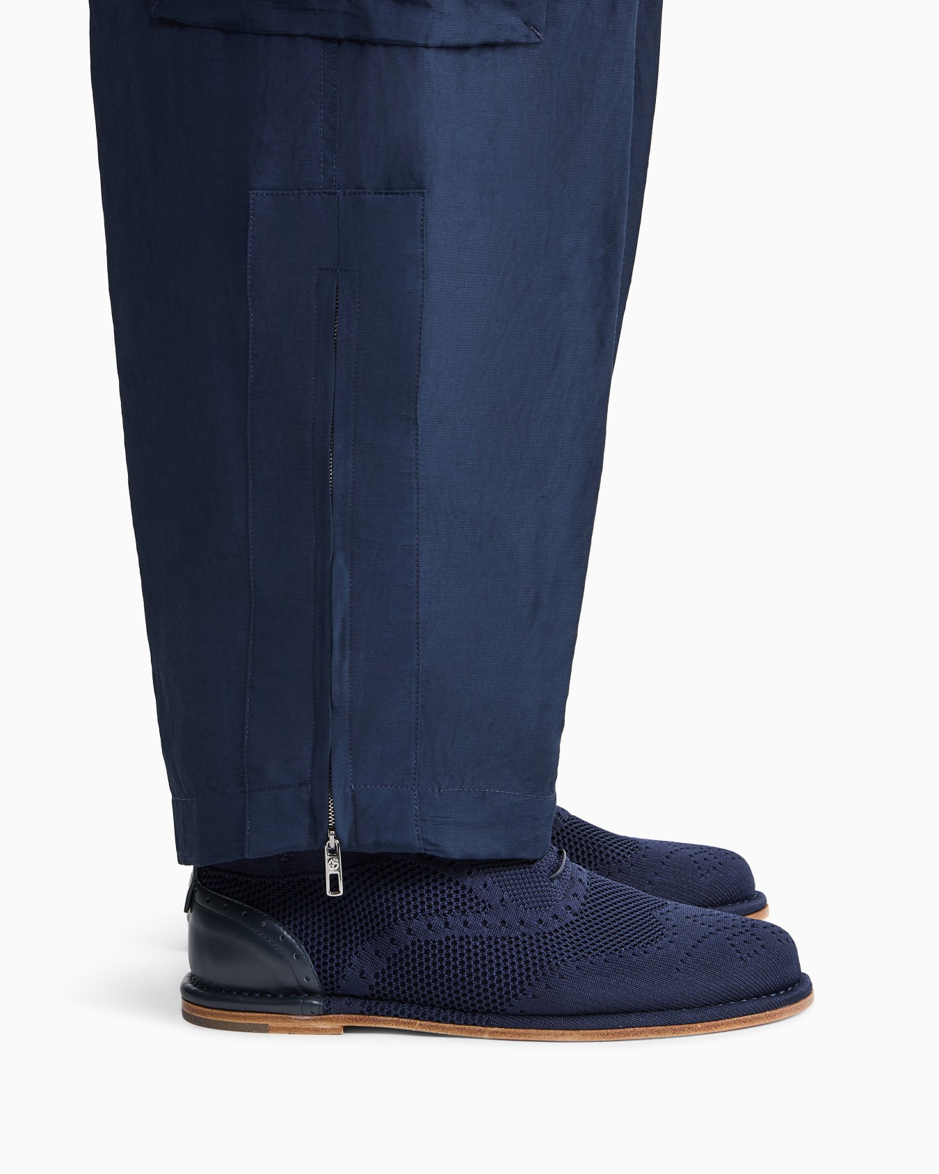 Chaussures à lacets en cuir suédé avec détail en cuir Diapositive 6