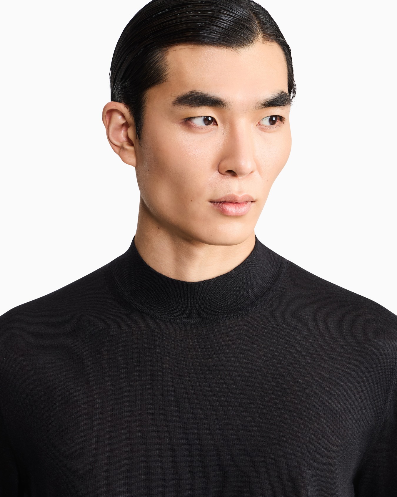 Cashmere and silk turtleneck sweater Slide 4