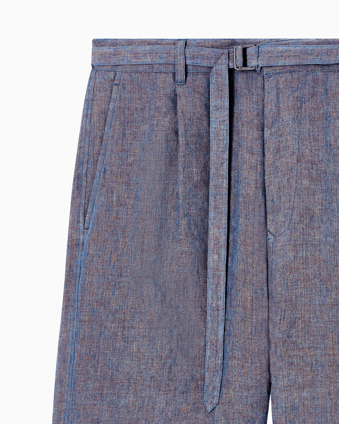 Linen Bermuda shorts Slide 4