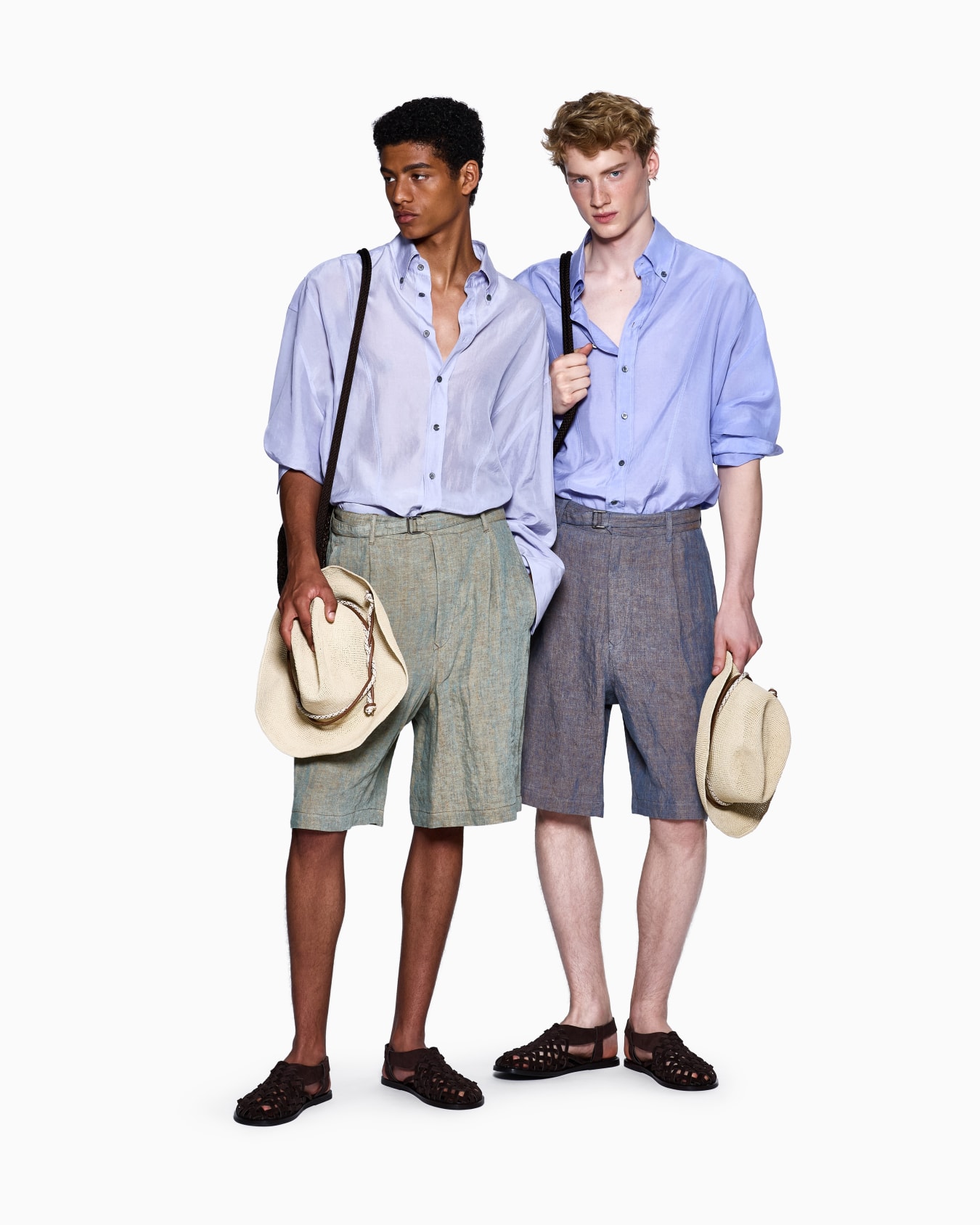 Linen Bermuda shorts Slide 2