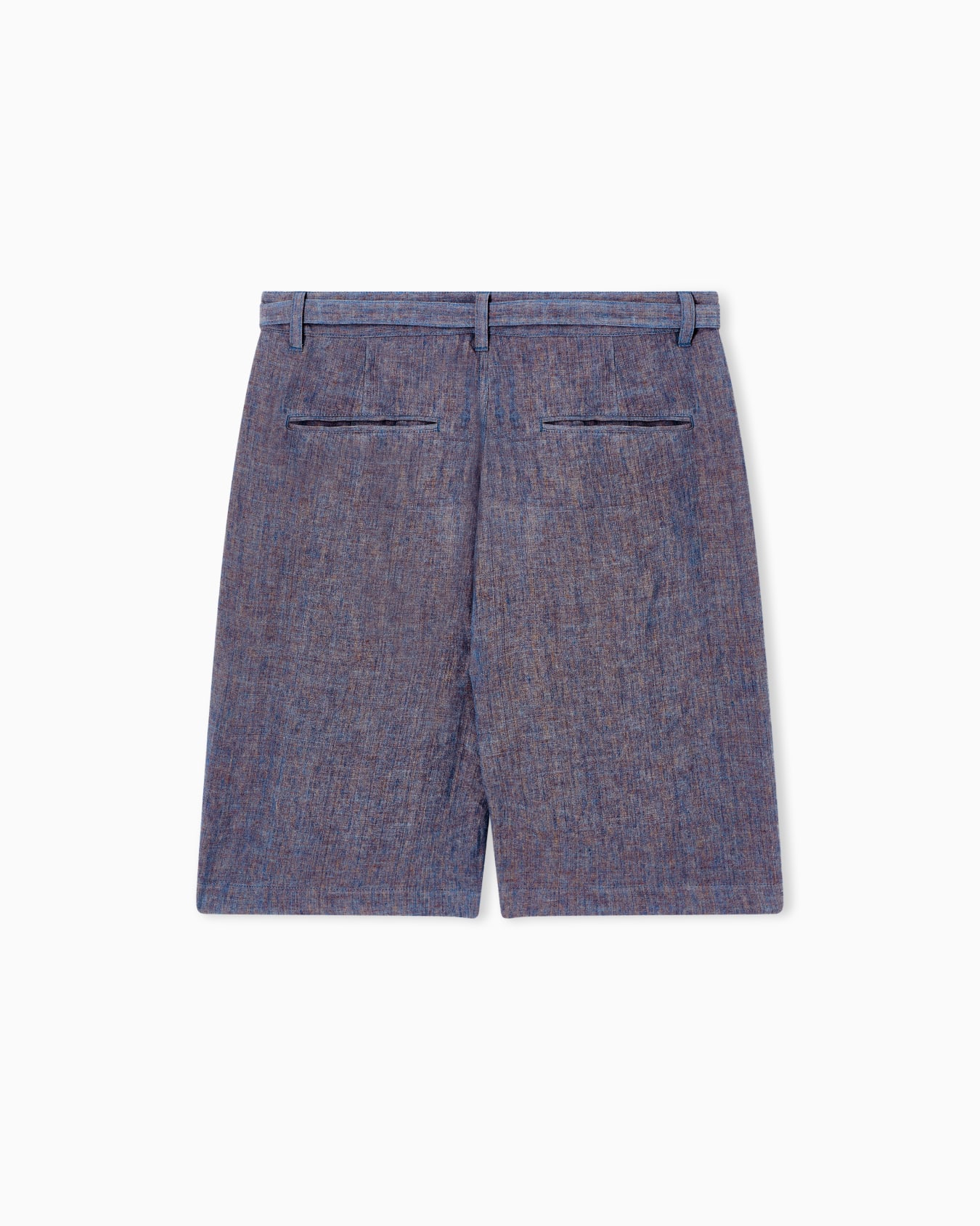 Linen Bermuda shorts Slide 3