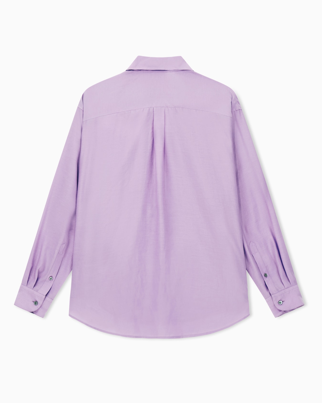 Lyocell and silk open shirt Slide 3