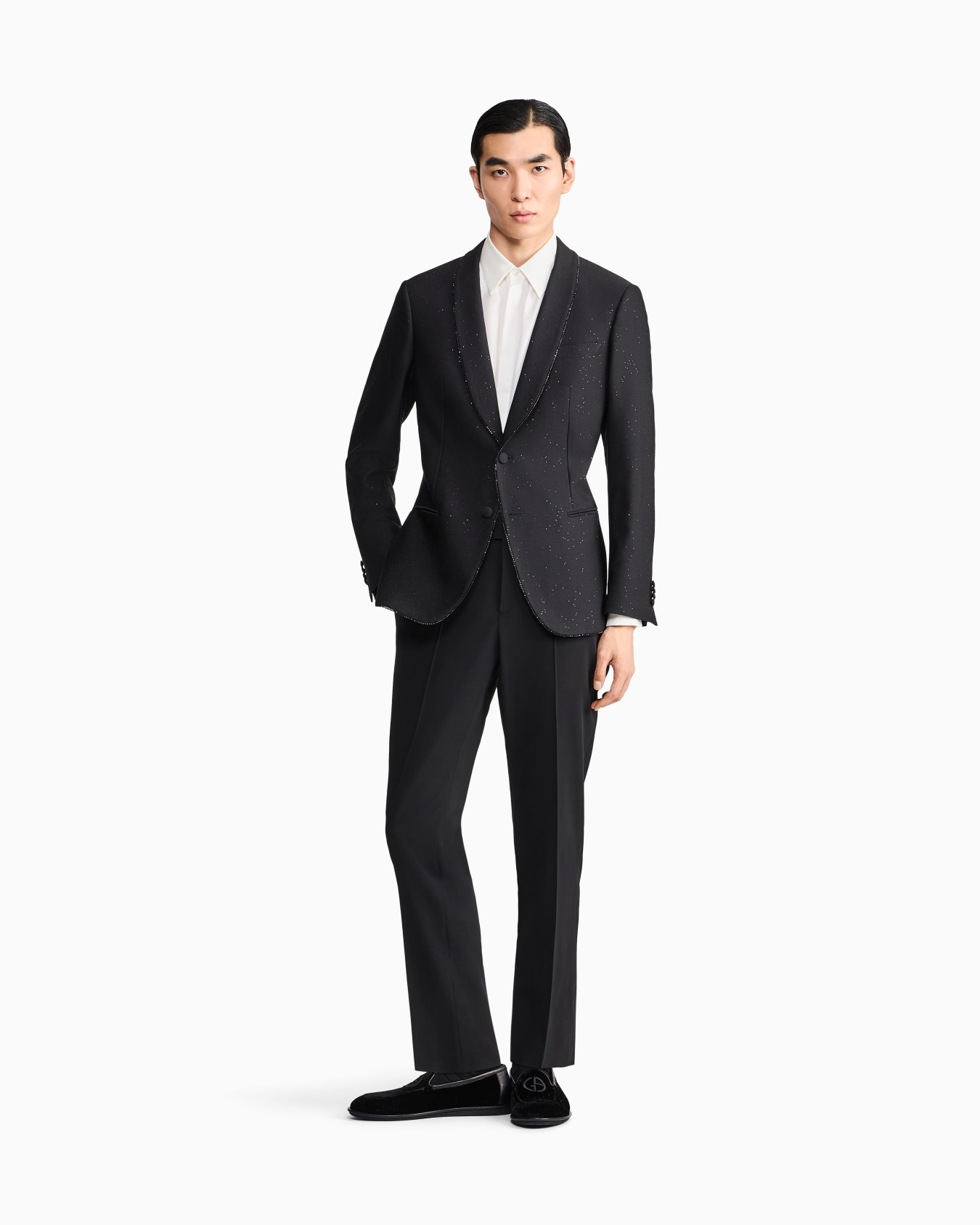 Silk twill shirt Diapositiva 1