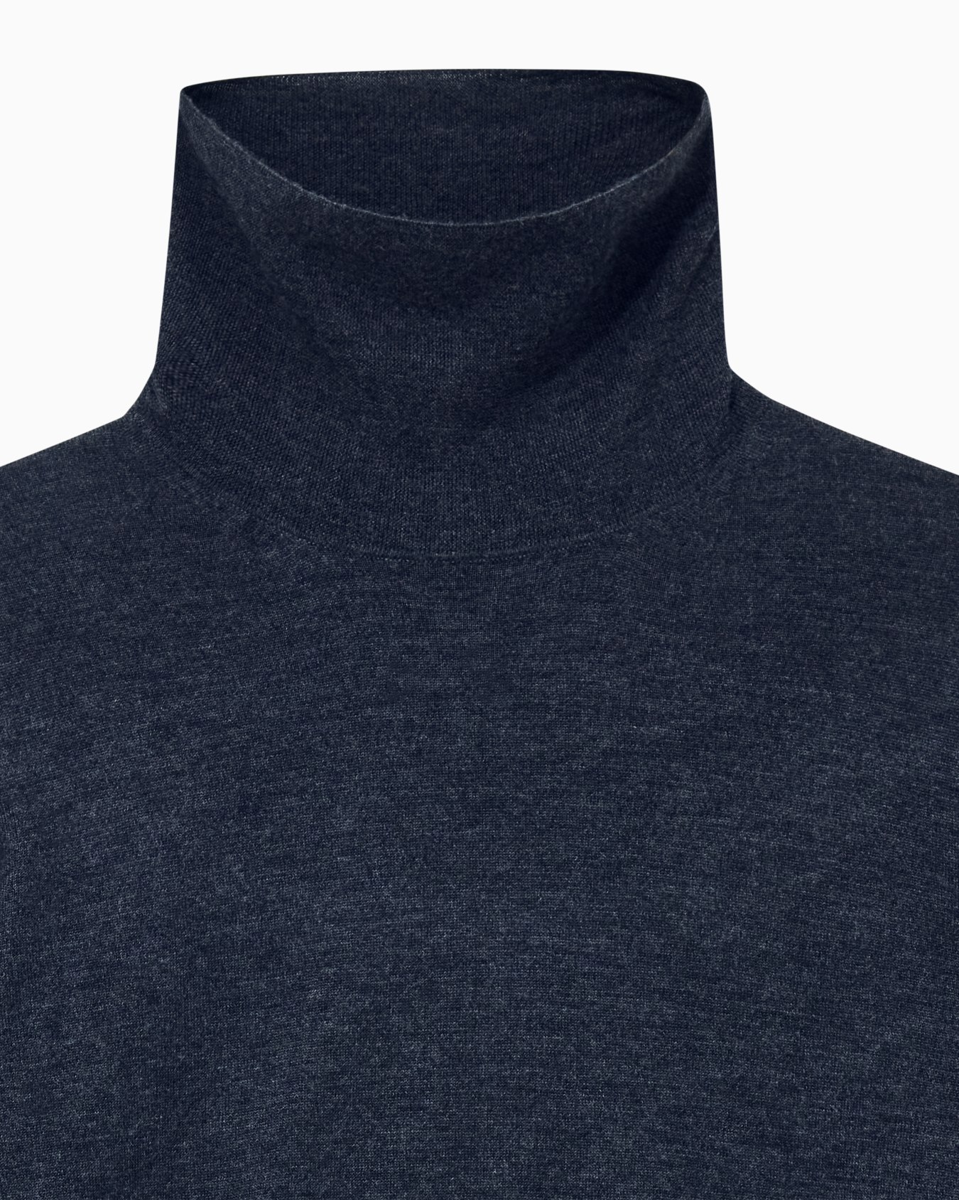 Sweater regular fit plain knit cashmere Slide 2