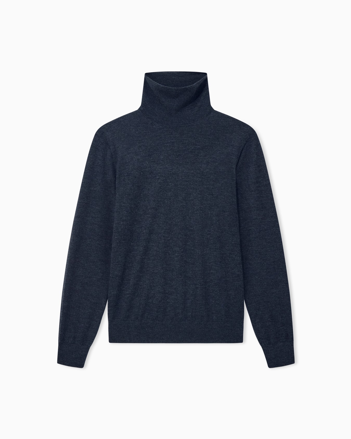 Sweater regular fit plain knit cashmere Slide 0