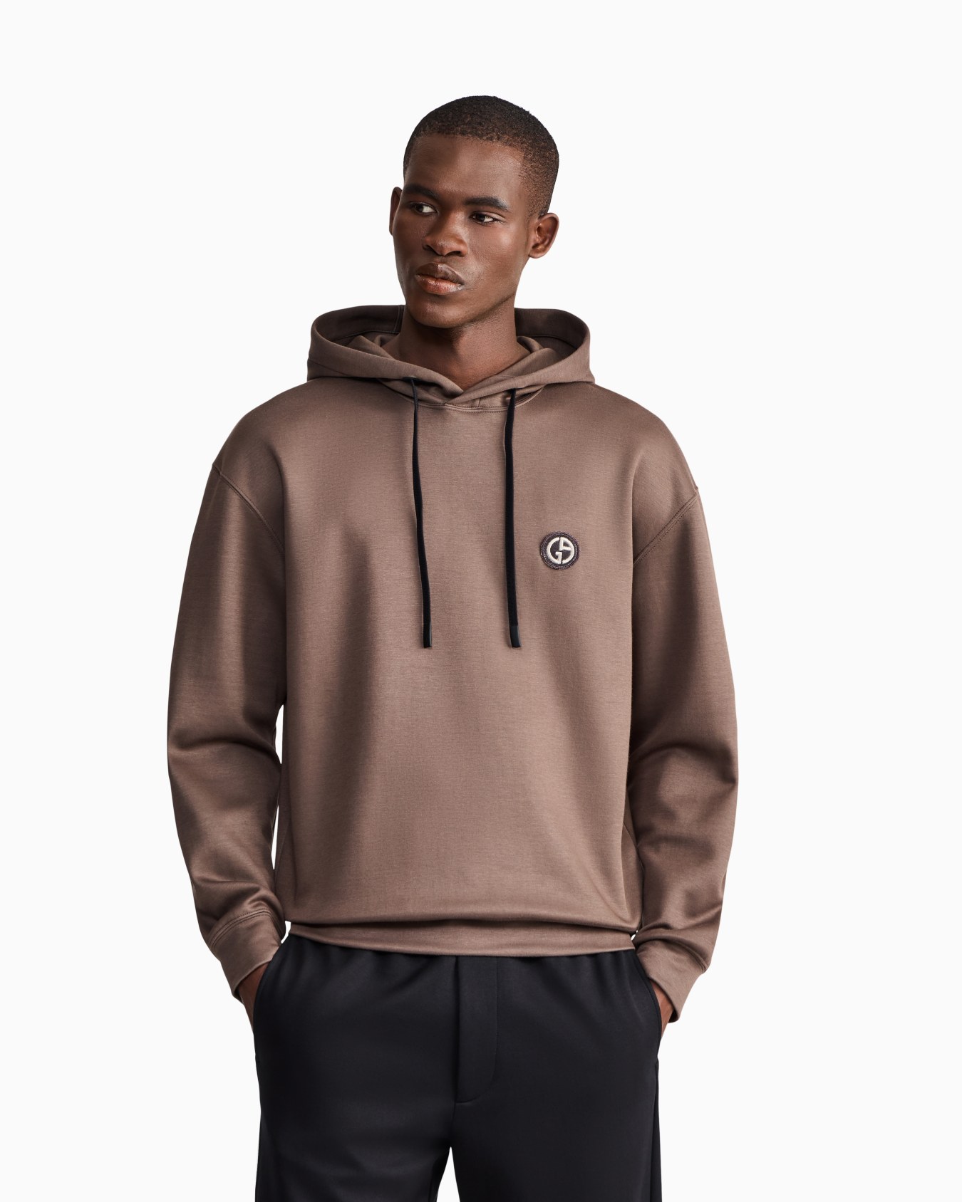 Sweatshirt Regular fit in soft double micromodal jersey Slide 3